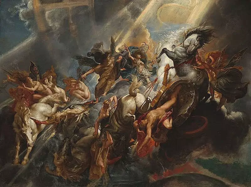 The Fall of Phaeton by Peter Paul Rubens