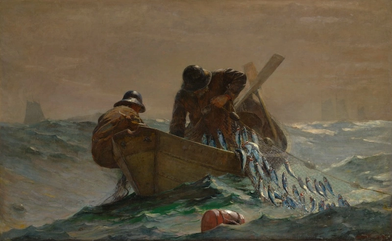 The Herring Net by Winslow Homer